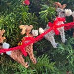 Santa's Sleigh & Reindeer Garland - Handmade Rubber Band Decor - Image 7