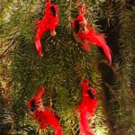 Cardinal Couple Ornaments - Mated Pair Borealis & Aurora - Image 2