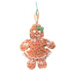 Gingerbread House Ornament Set - Complete with Boy & Girl - Image 5