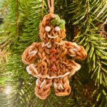 Holly the Gingerbread Girl Ornament - Tea Time & Sparkle - Image 5