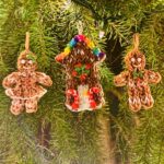 Gingerbread House Ornament Set - Complete with Boy & Girl - Image 2