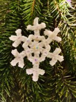 Shimmering White Snowflake - Image 4