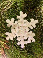 Shimmering White Snowflake II - Image 4